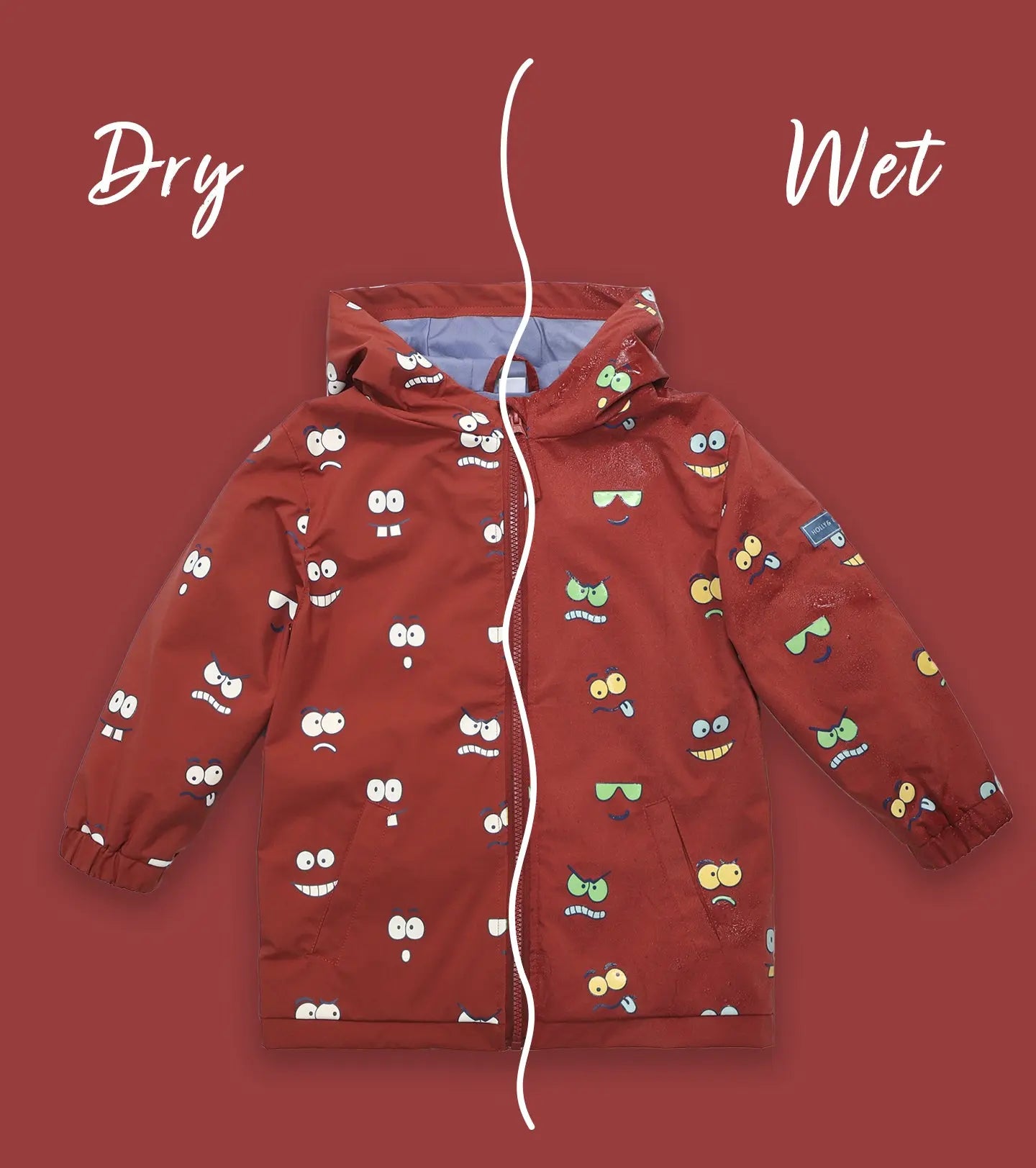 Eyes Colour Changing Raincoat uk.hollyandbeau.com