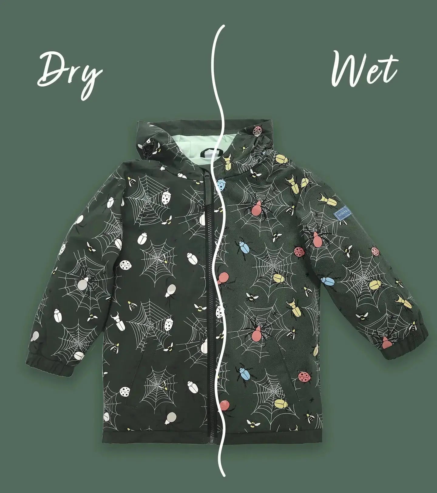 Bugs Colour Changing Raincoat Hollyandbeauu
