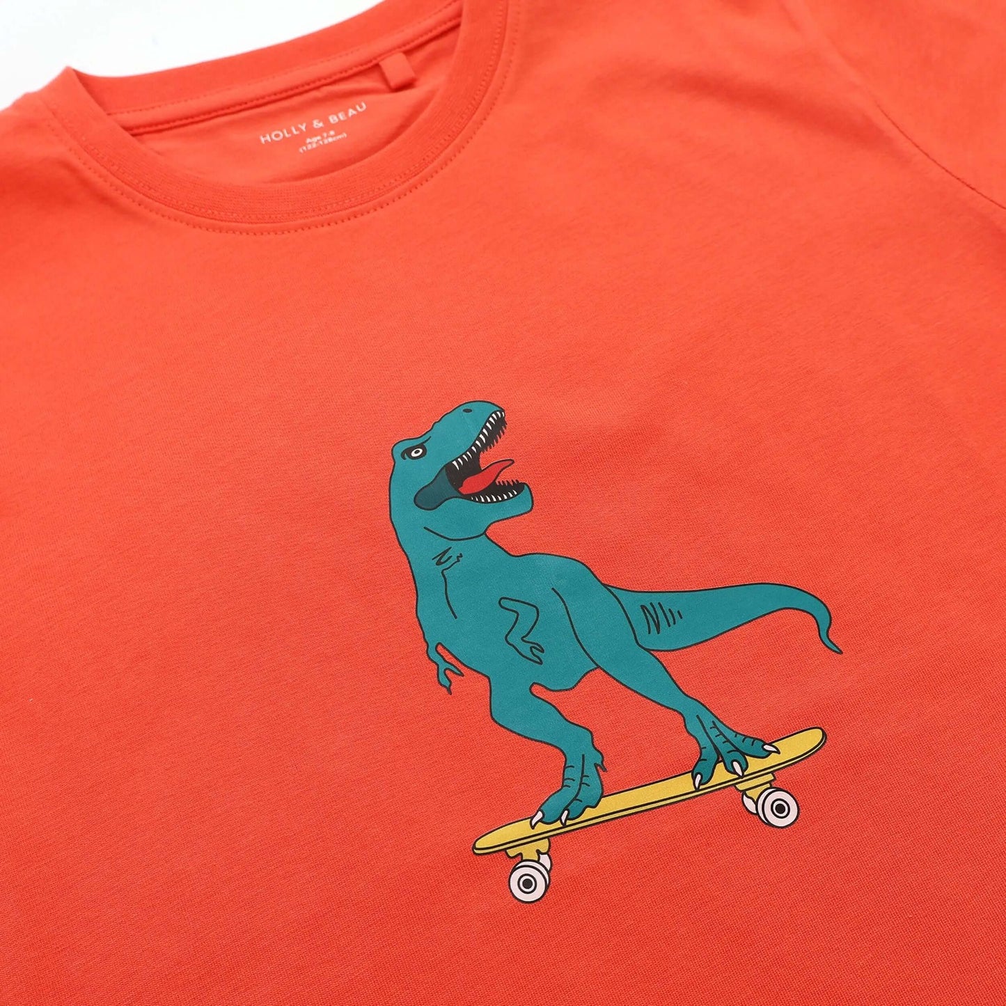 Organic Cotton Dinosaur T-shirt Hollyandbeauu
