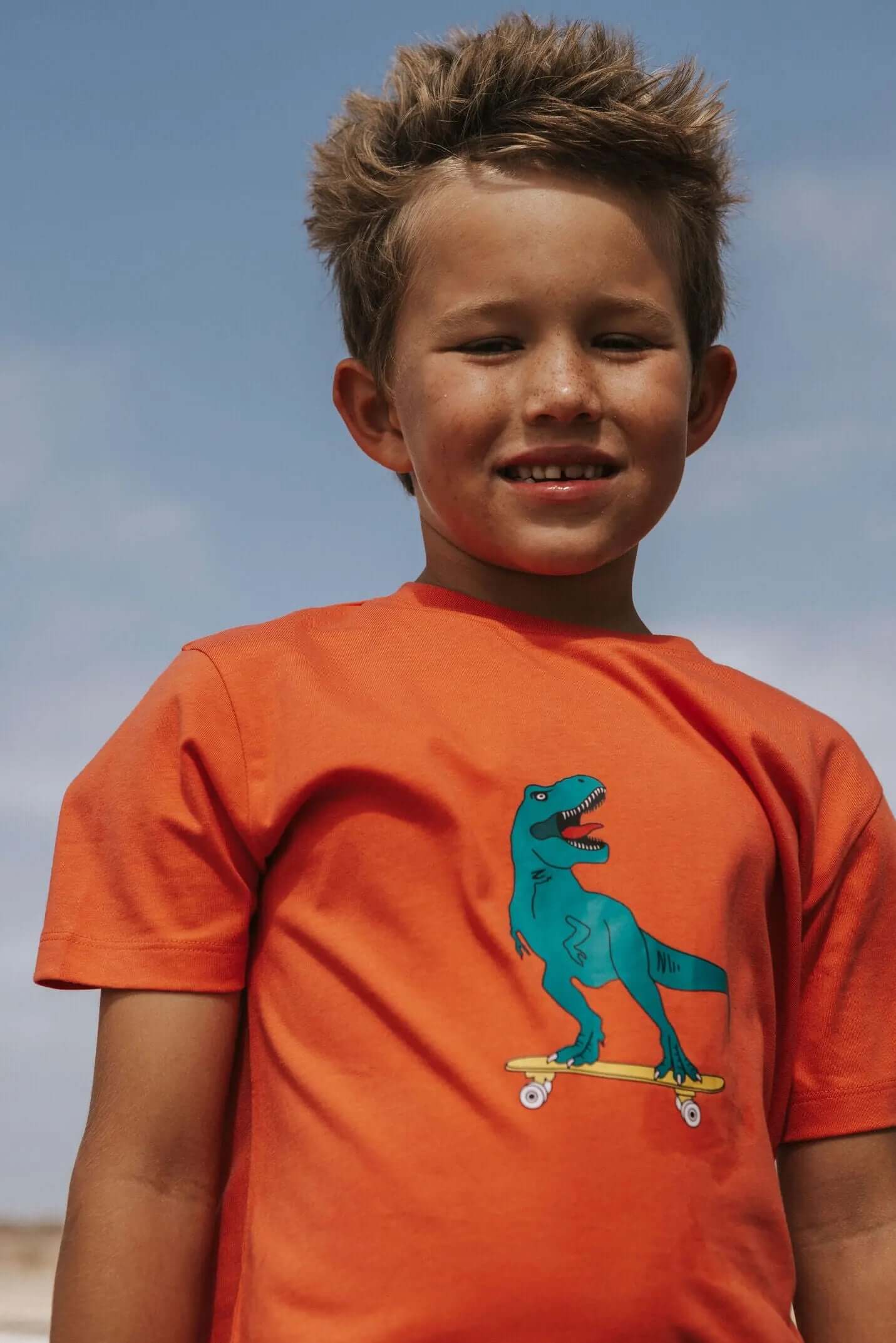 Organic Cotton Dinosaur T-shirt Hollyandbeauu