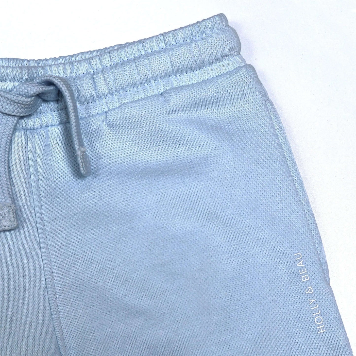 Organic Cotton Everyday Blue Joggers Hollyandbeauu