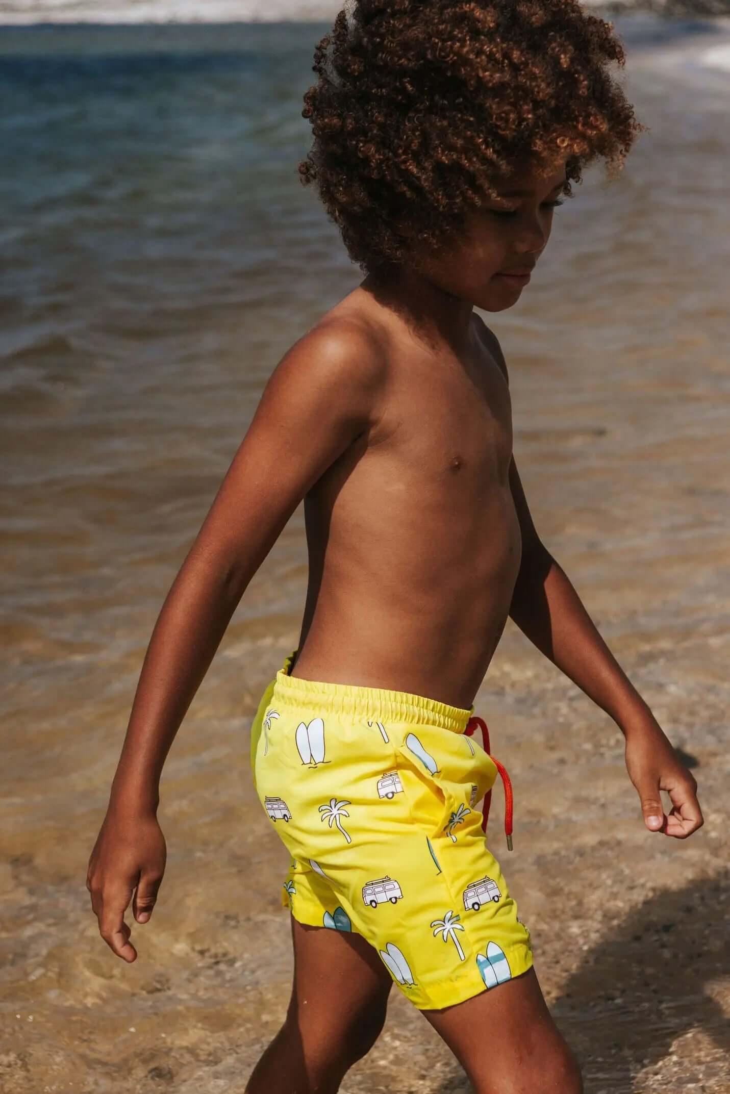 Surfboard Colour Changing Swim Shorts Hollyandbeauu