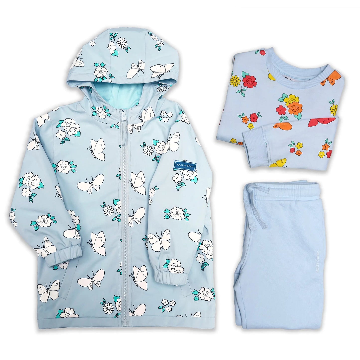 All Blue Flower Adventure Bundle uk.hollyandbeau.com