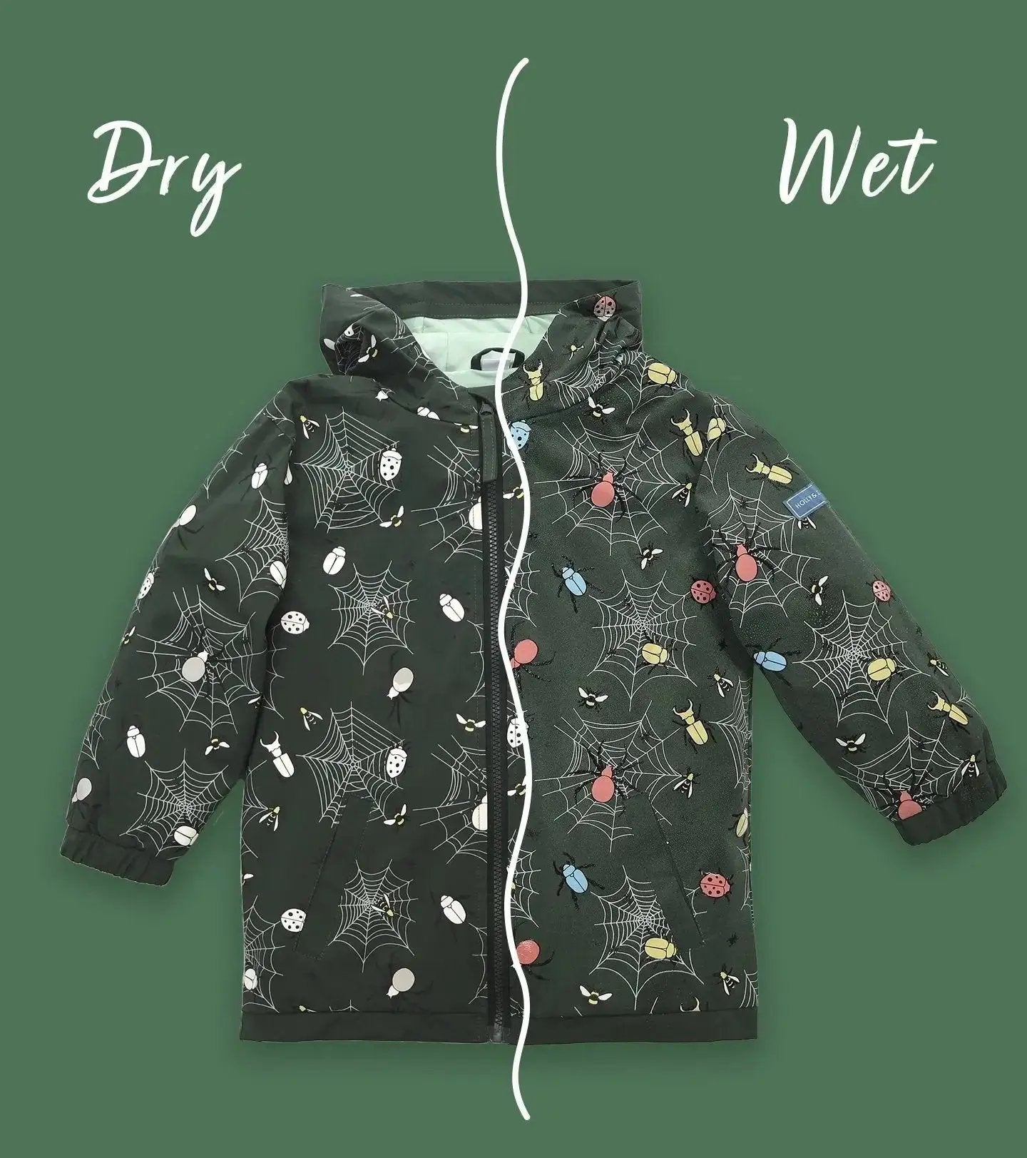 Bugs Colour Changing Raincoat Hollyandbeauu