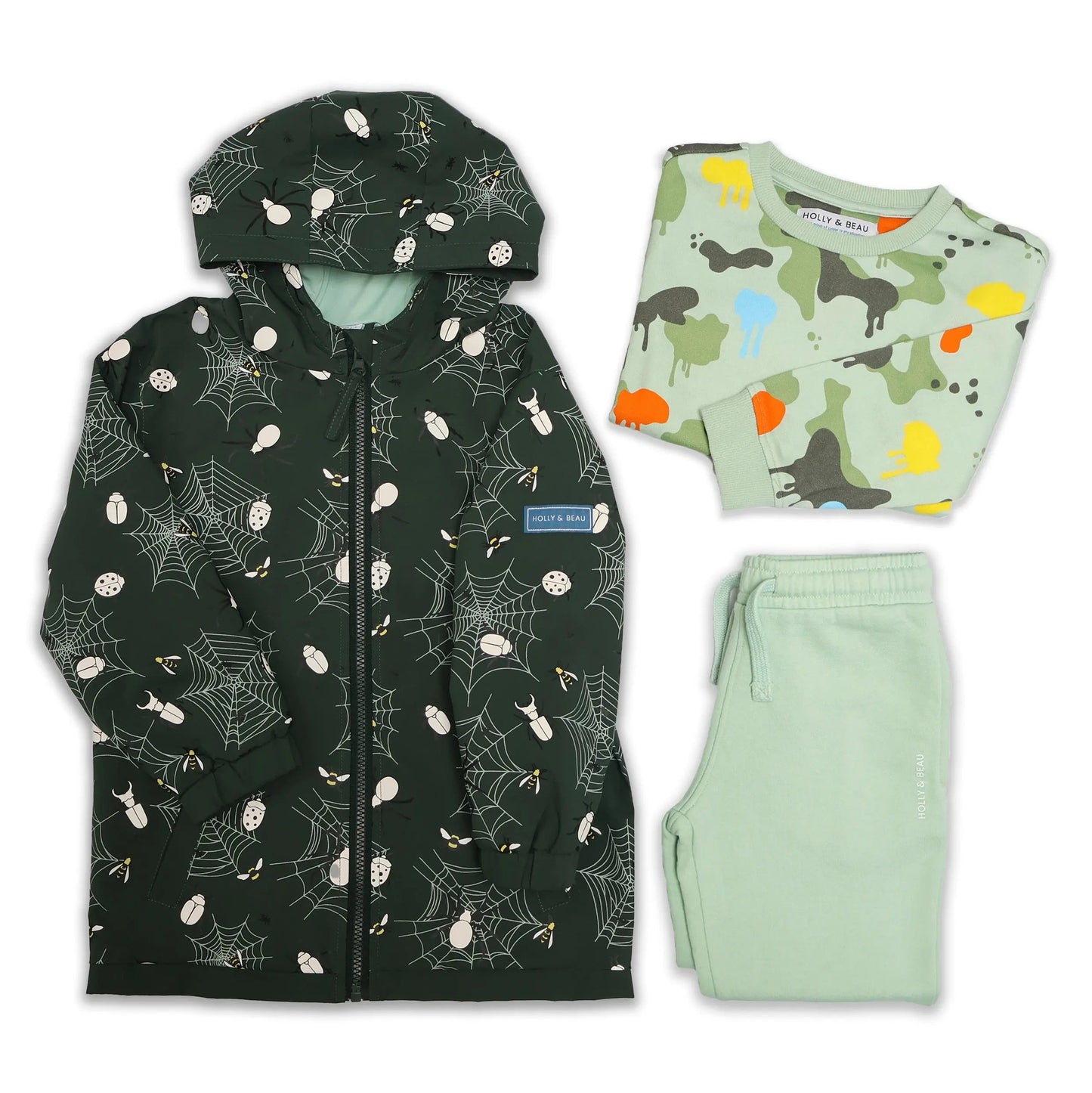 All Green Camo Adventure Bundle uk.hollyandbeau.com