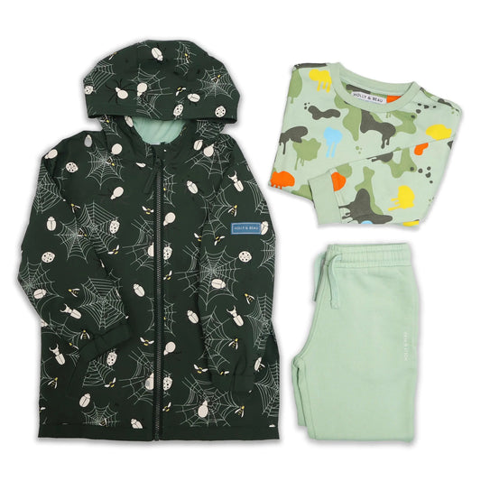All Green Camo Adventure Bundle uk.hollyandbeau.com