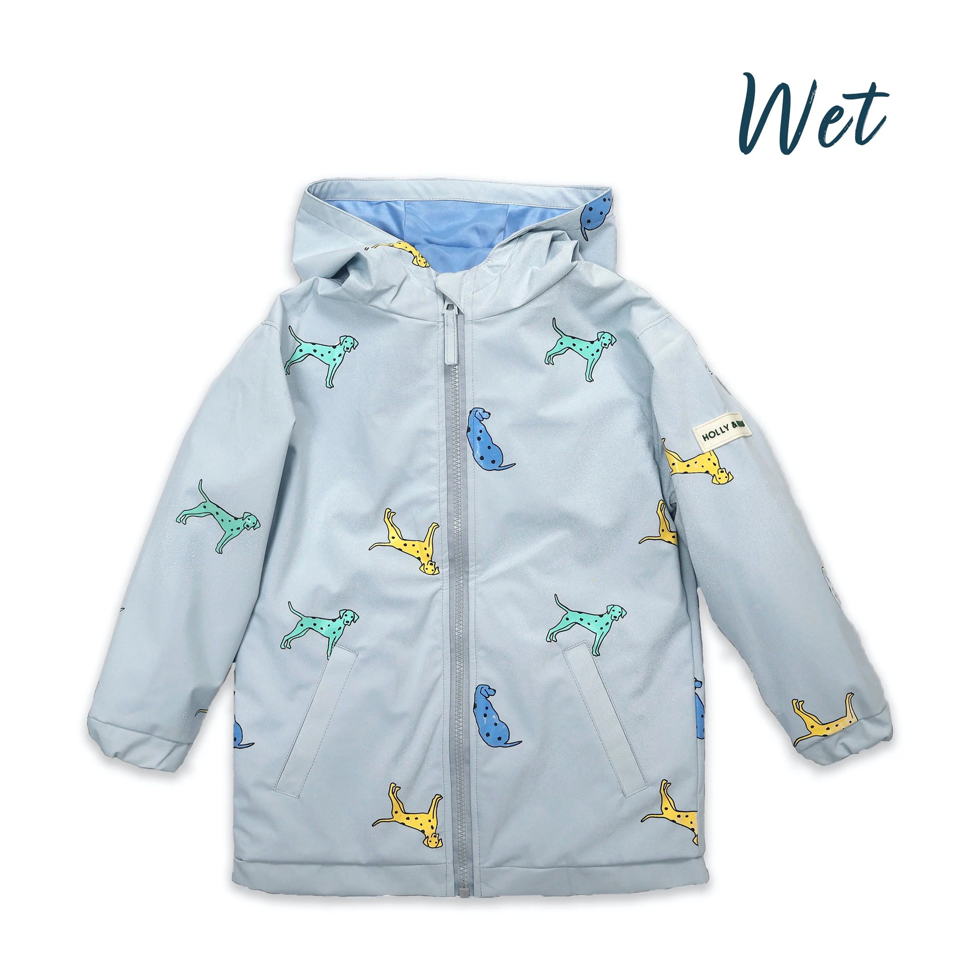 Dalmatian Colour Changing Raincoat Hollyandbeauu