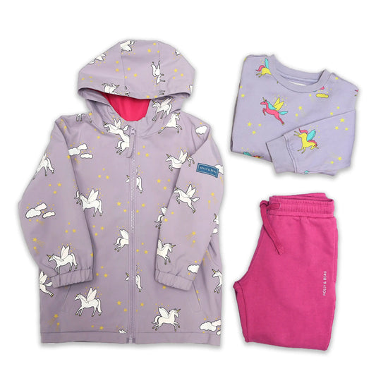 Dark Pink Unicorn Adventure Bundle uk.hollyandbeau.com