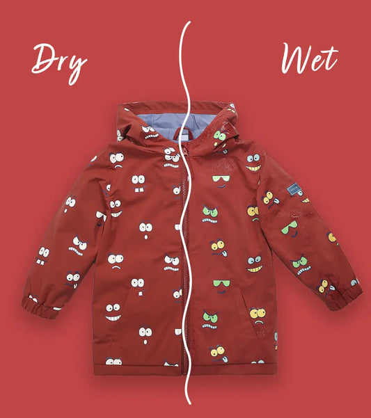 Eyes Colour Changing Raincoat uk.hollyandbeau.com
