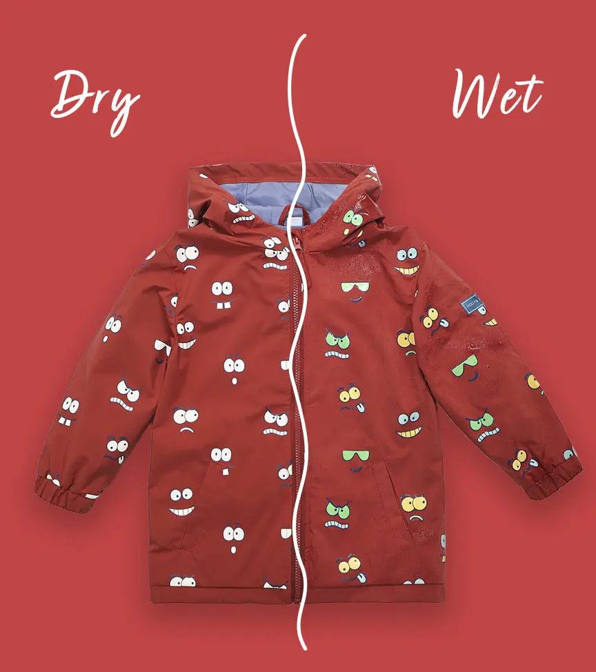 Eyes Colour Changing Raincoat uk.hollyandbeau.com