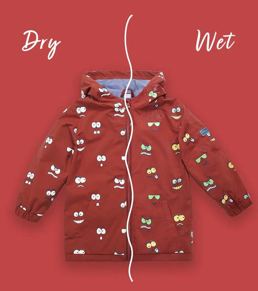 Eyes Colour Changing Raincoat uk.hollyandbeau.com