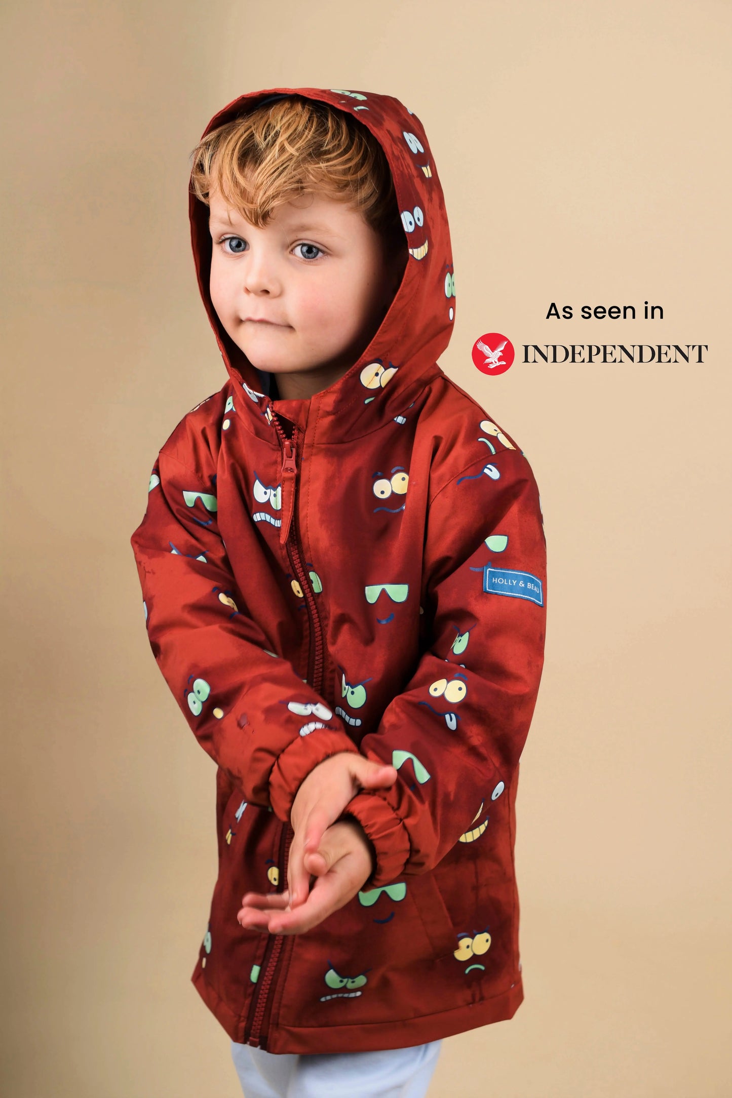 Eyes Colour Changing Raincoat uk.hollyandbeau.com