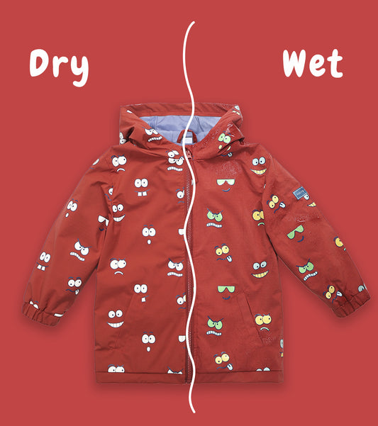 Eyes Colour Changing Raincoat