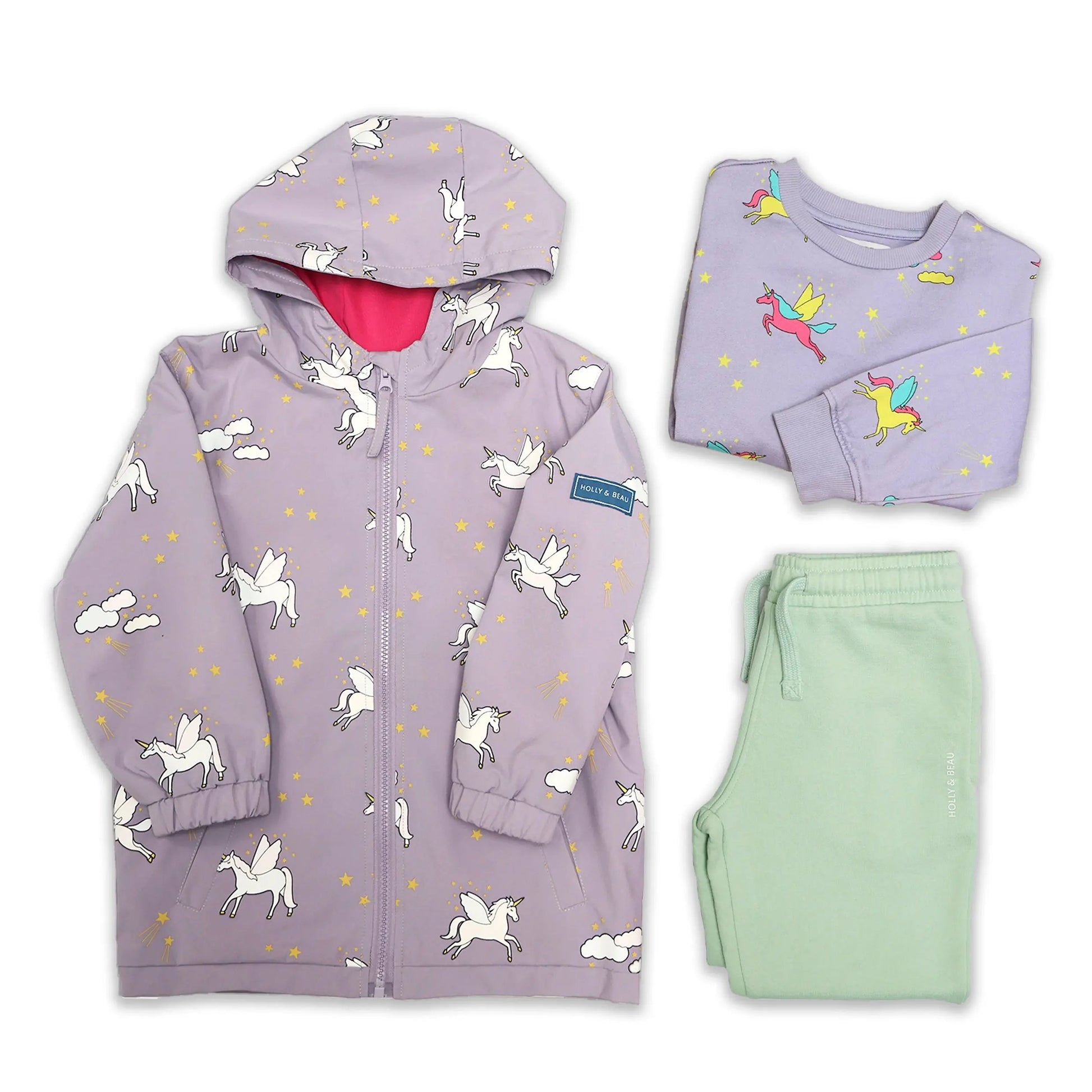 Green Unicorn Adventure Bundle uk.hollyandbeau.com