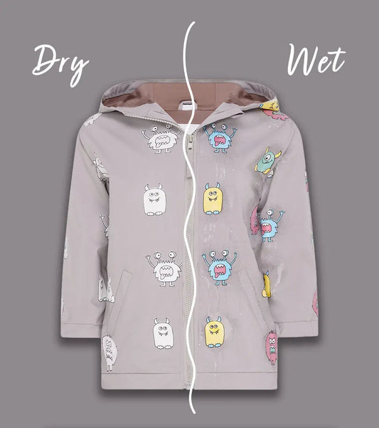 Monster Colour Changing Raincoat Hollyandbeauu