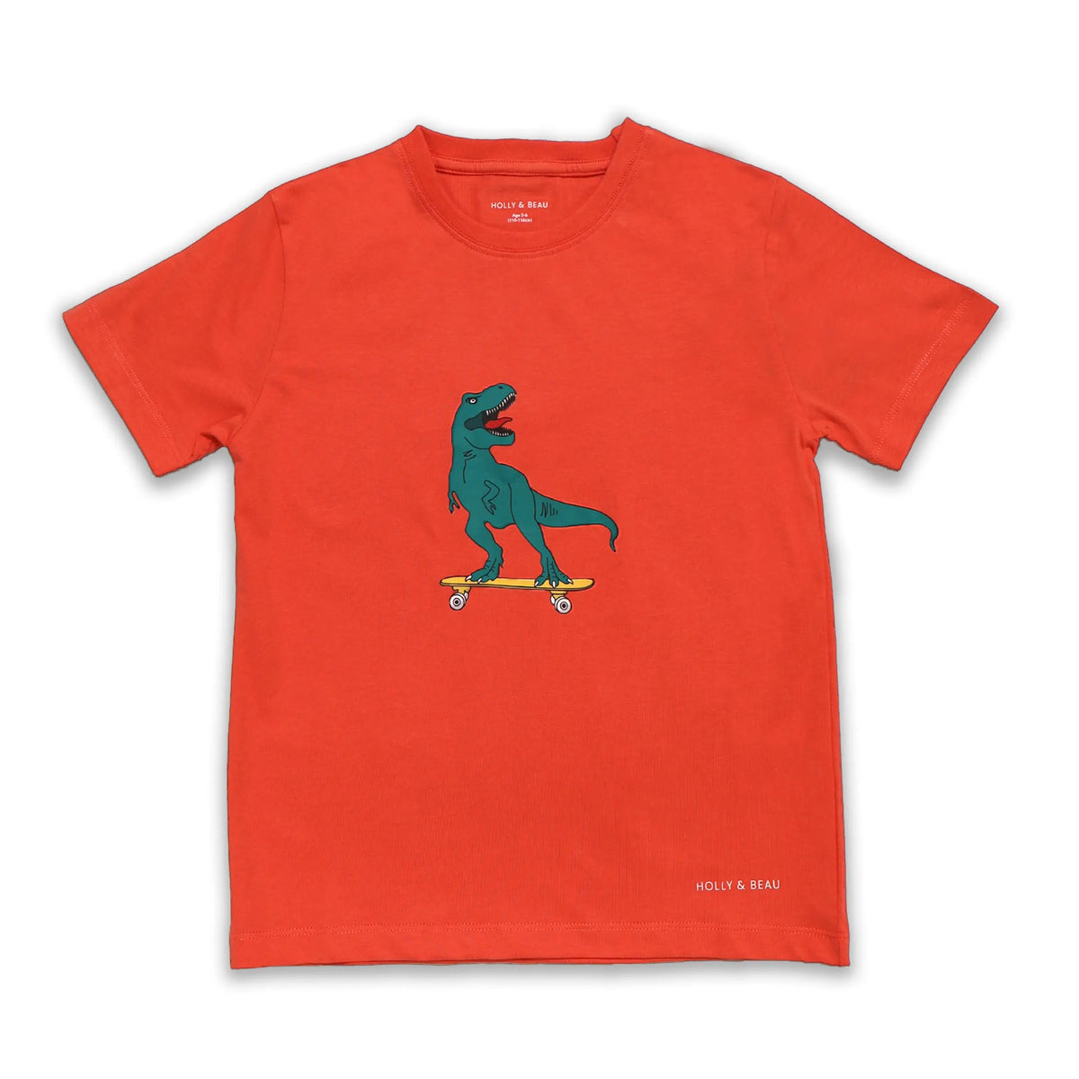 Dinosaur T Rex Burnt T Shirt