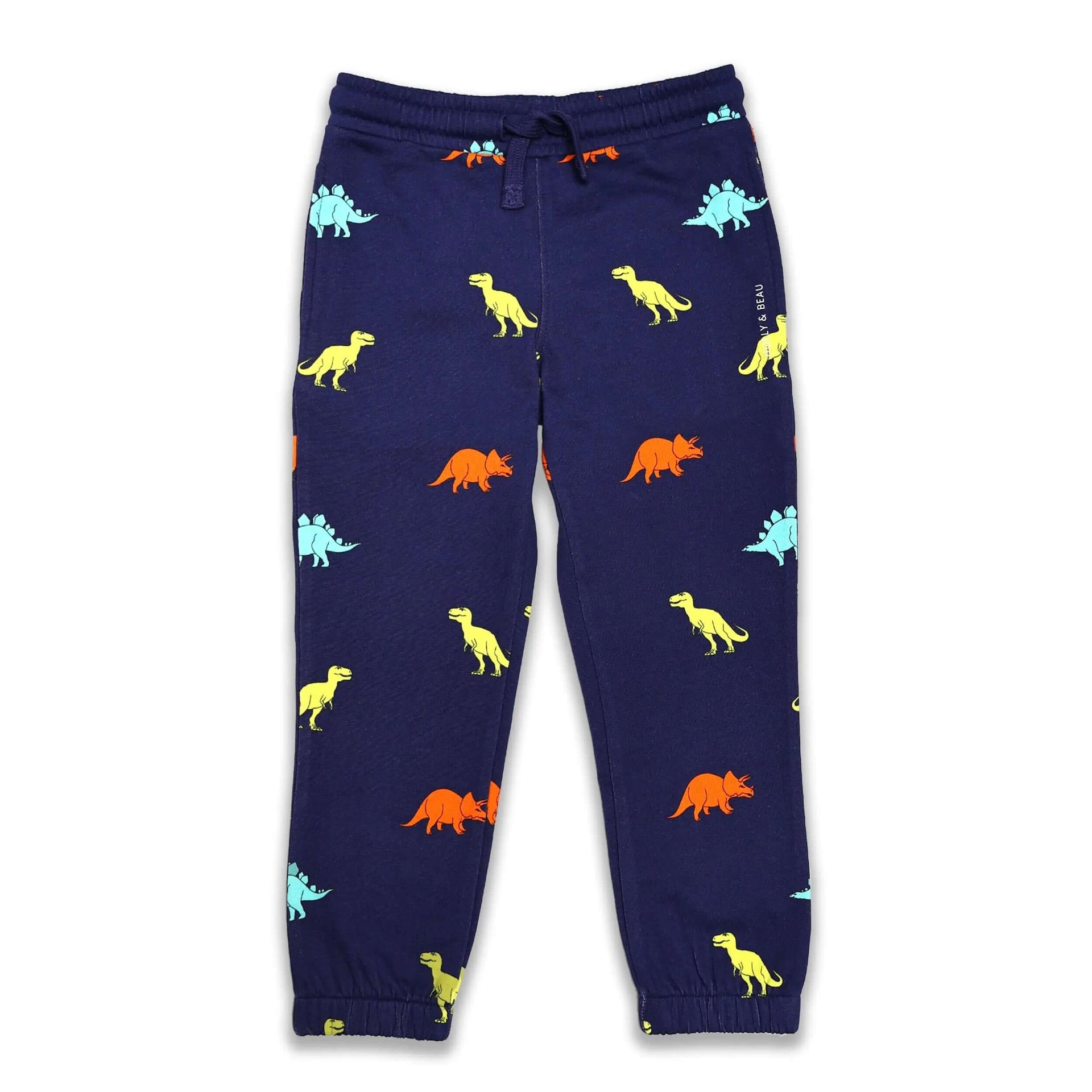 Dinosaur Navy Blue Joggers