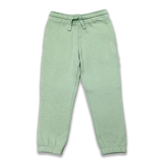 Organic Cotton Everyday Sage Green Joggers Hollyandbeauu