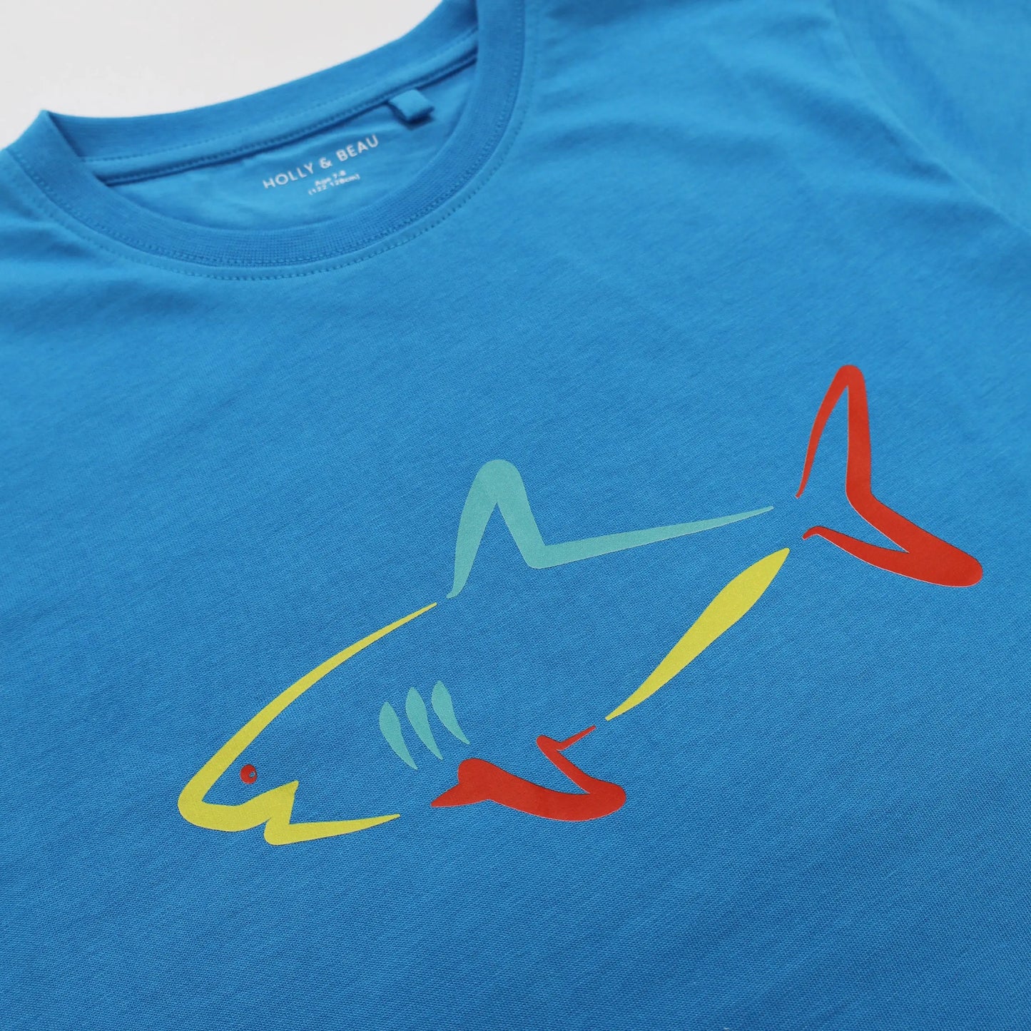 Organic Cotton Shark T-Shirt Hollyandbeauu
