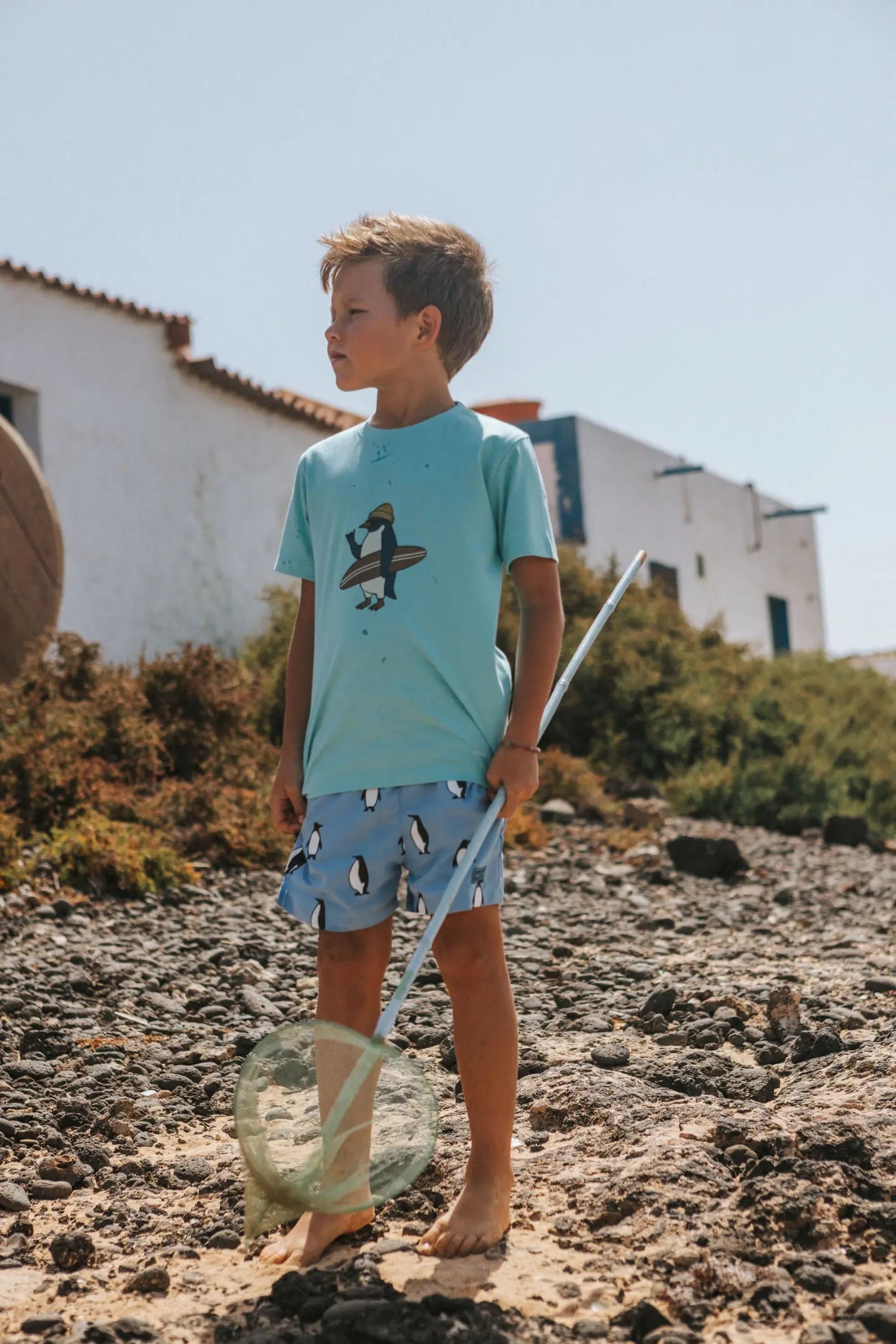 Penguin Colour Changing Swim Shorts Hollyandbeauu