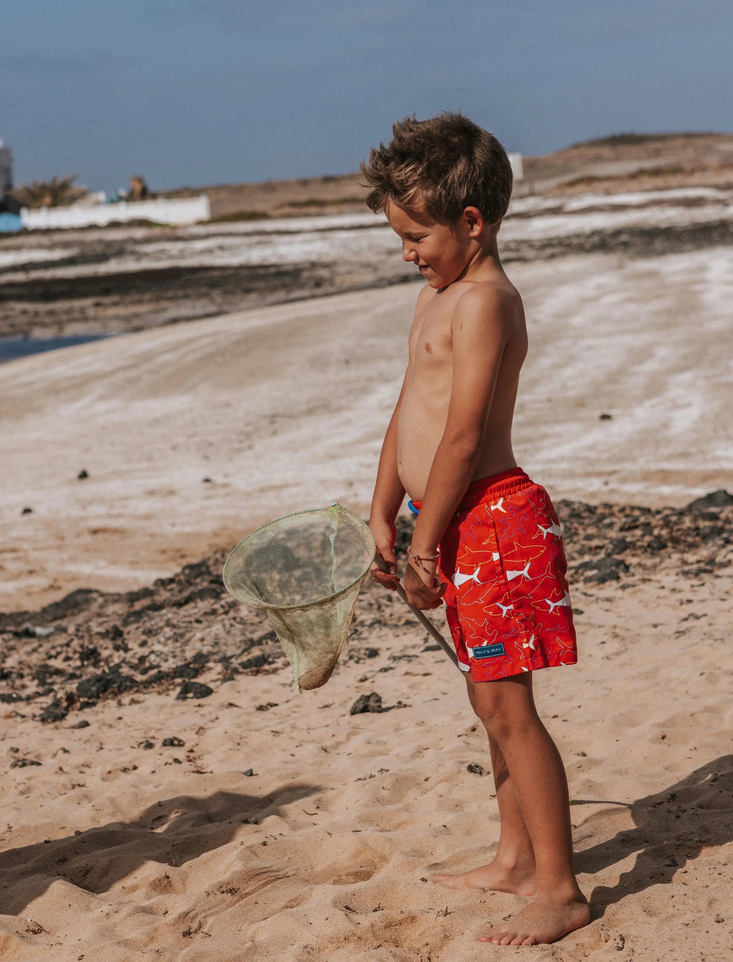 Sharks Colour Changing Swim Shorts Hollyandbeauu