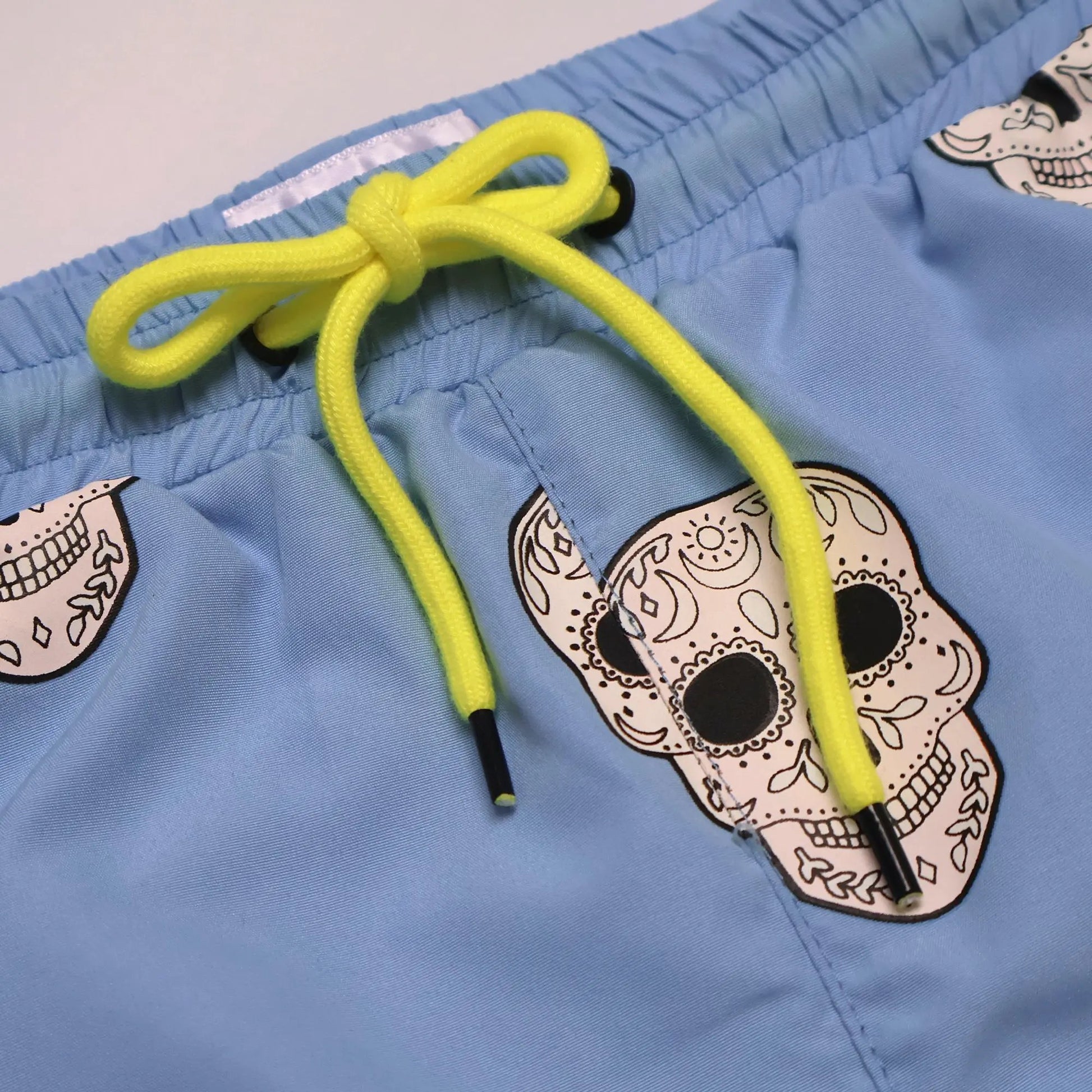 Skulls Colour Changing Swim Shorts Hollyandbeauu