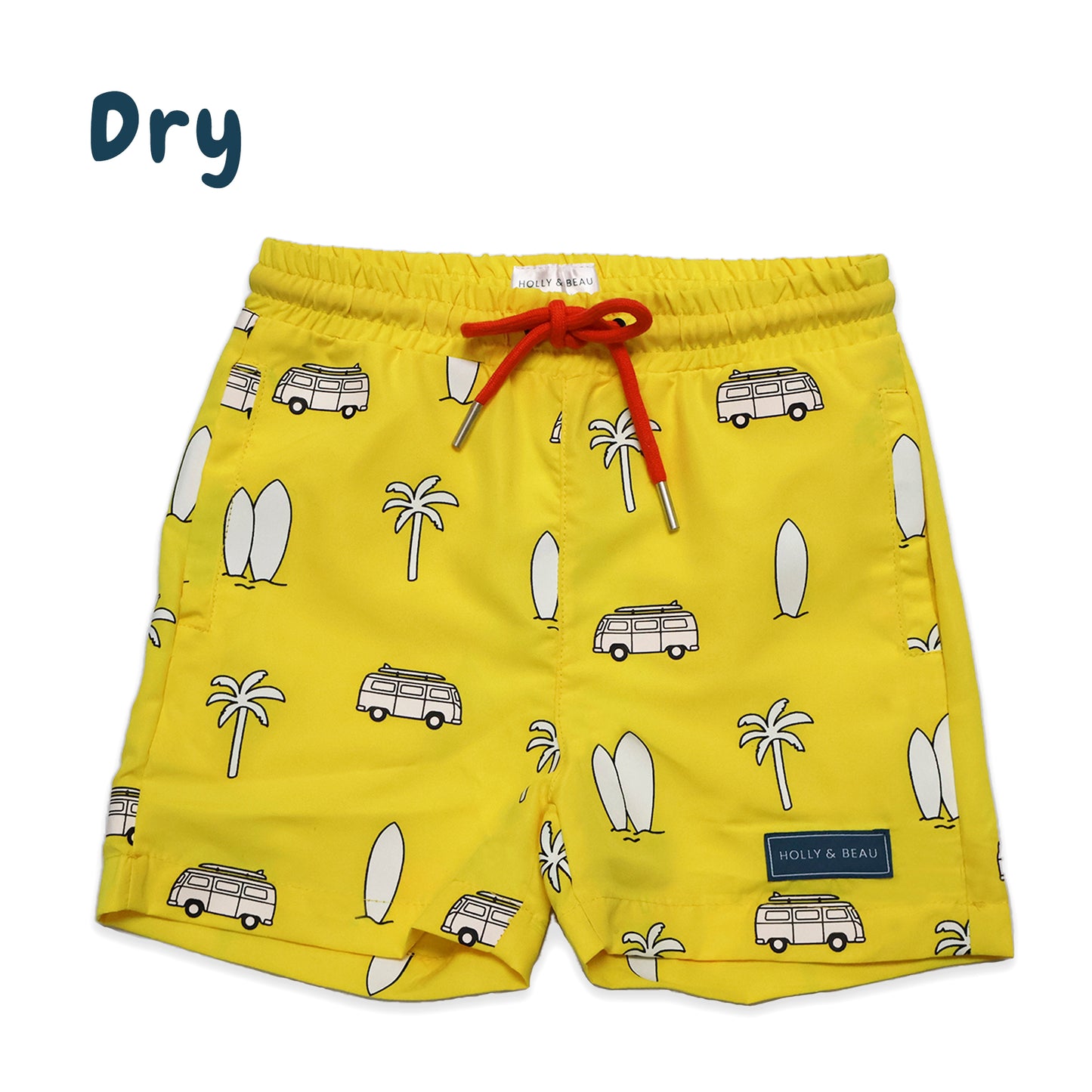 Surfboard Colour Changing Swim Shorts