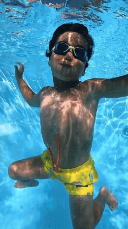 Surfboard Colour Changing Swim Shorts Hollyandbeauu