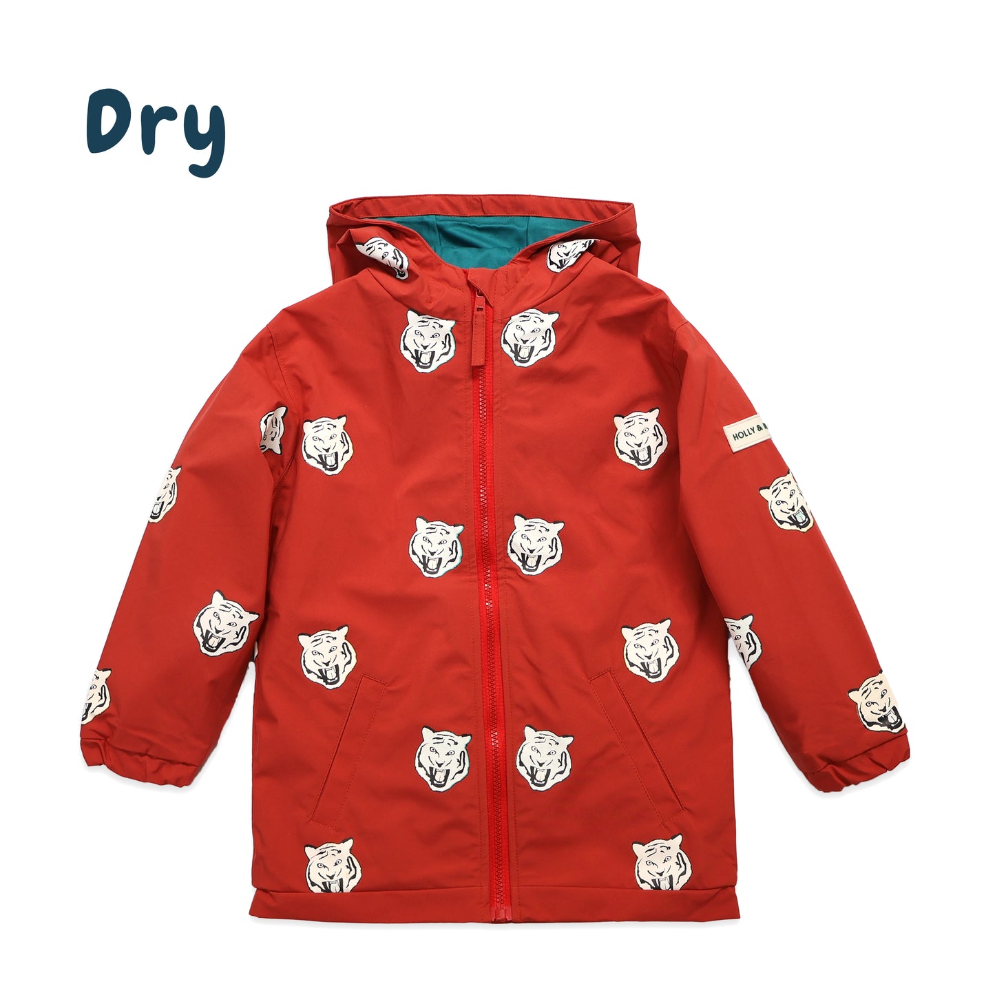 Tiger Colour Changing Raincoat