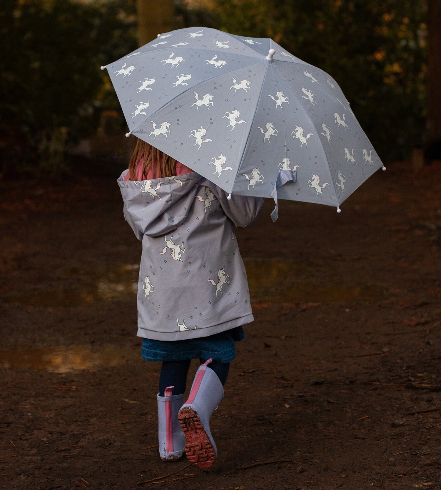 Unicorn Colour Changing Umbrella